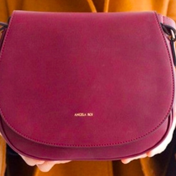 Angela Roi- Vegan Morning Crossbody- Bordeaux - Picture 1 of 16